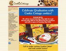 Tablet Screenshot of cookiecottage.com